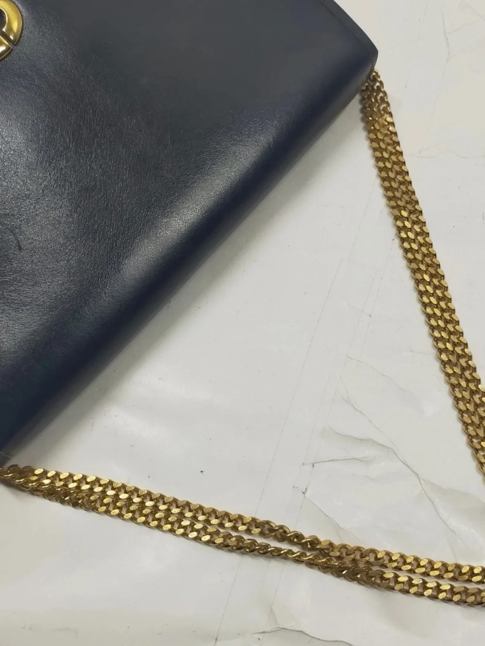 Vintage Dior navy blue small cross body